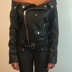 Leather Biker Jacket